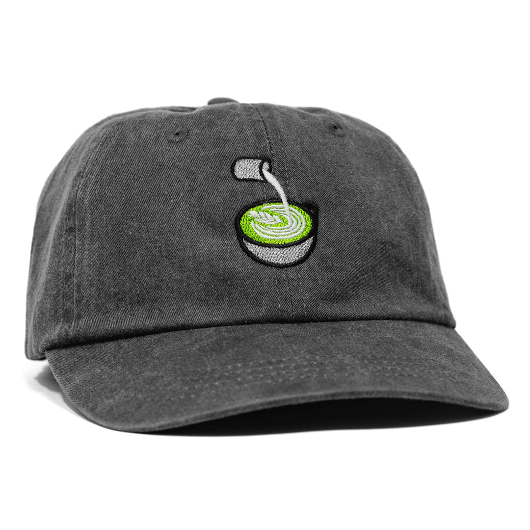 matcha latte dad cap