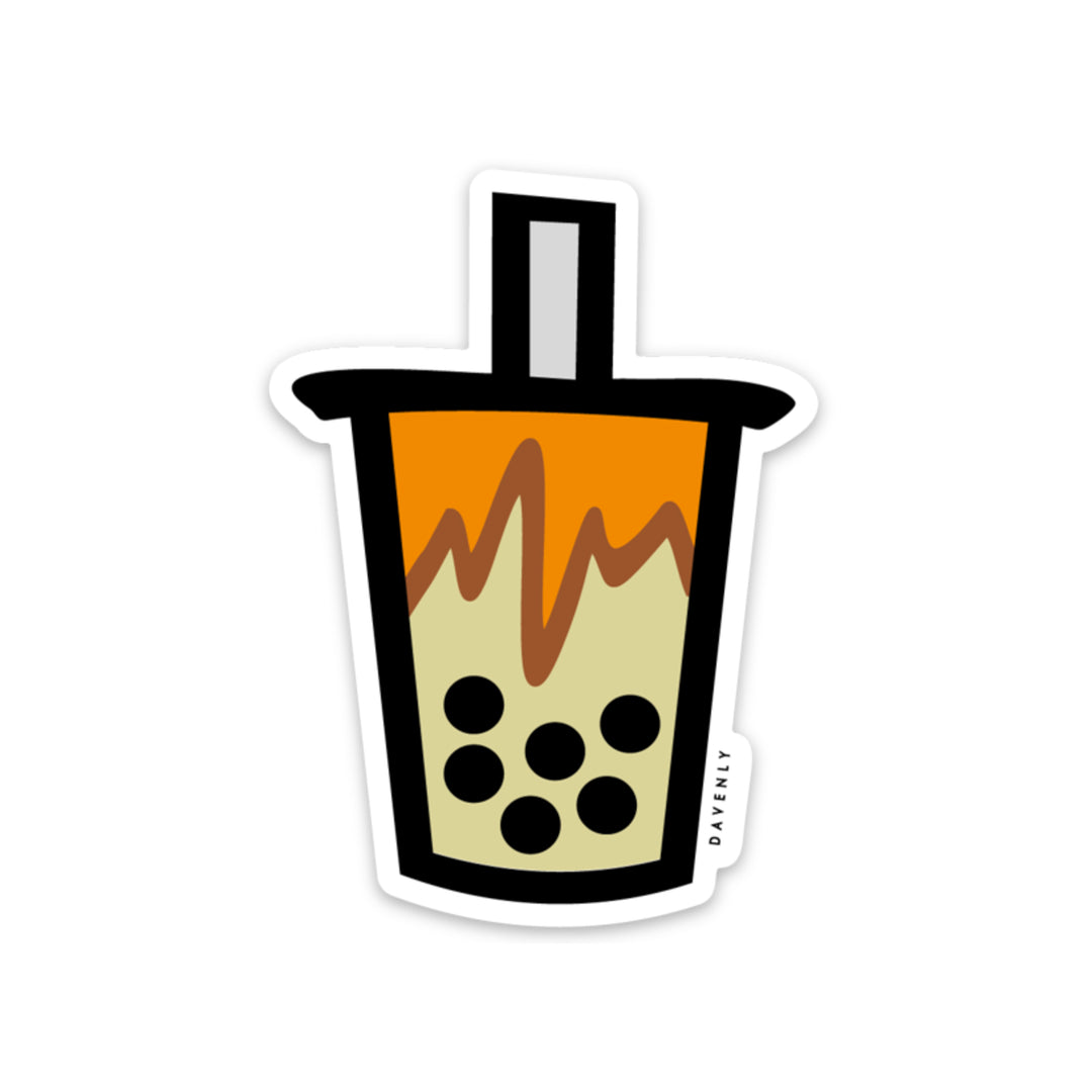 Brown Sugar Boba Sticker