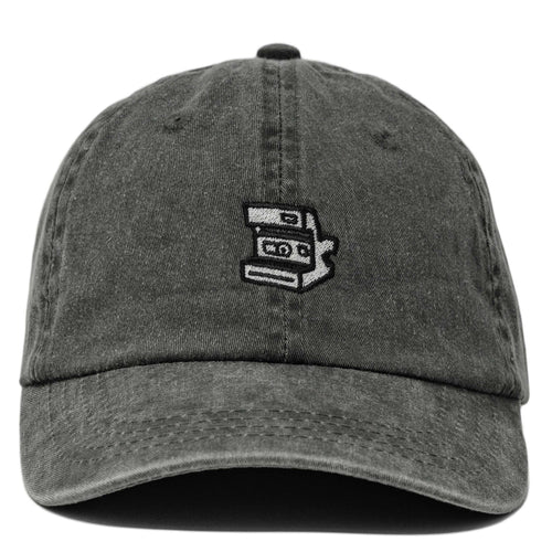 polaroid camera hat