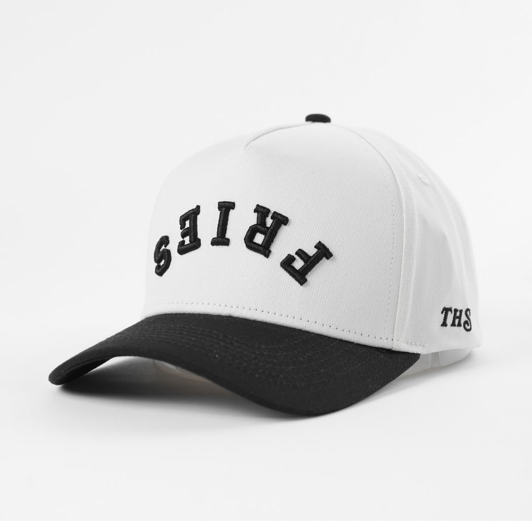 fries upside down a-frame snapback hat