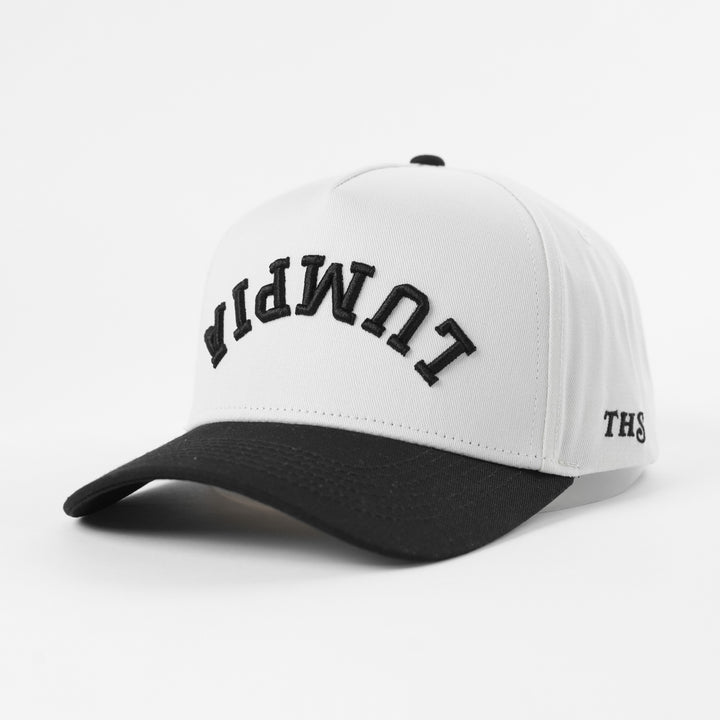 lumpia upside down a-frame snapback hat