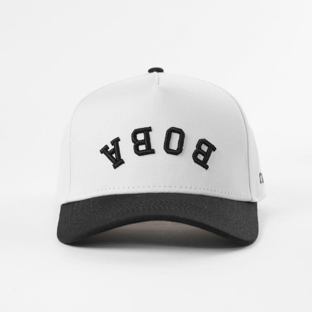 boba upside down a-frame snapback hat