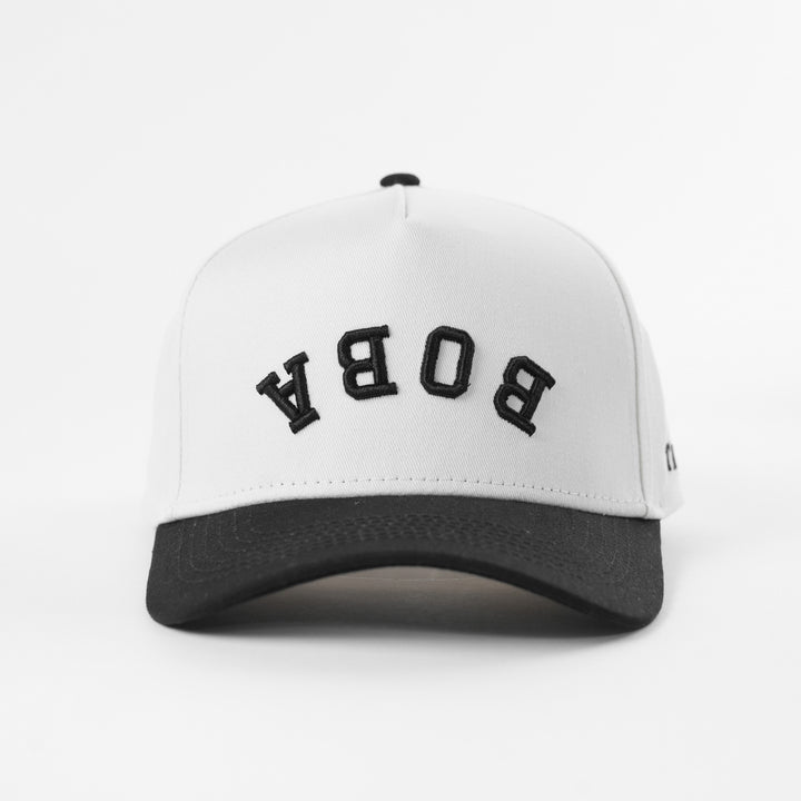 boba upside down a-frame snapback hat