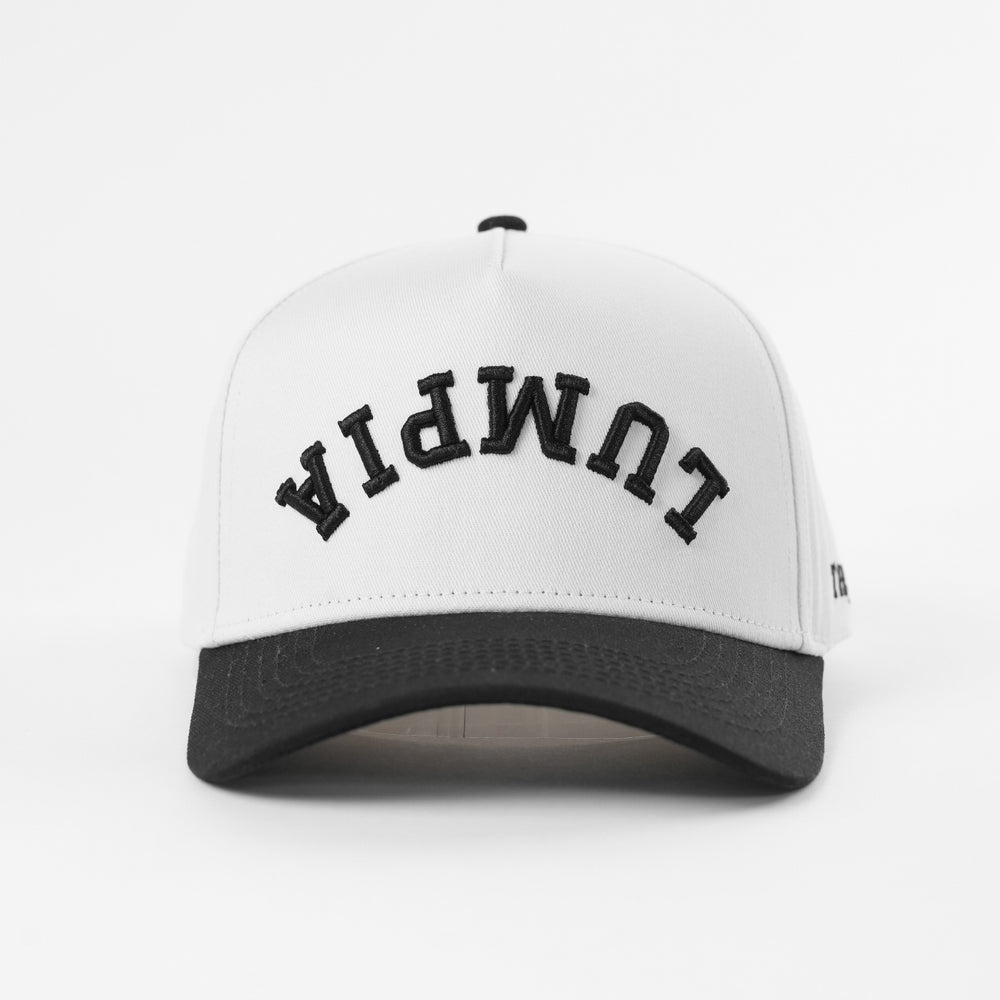 lumpia upside down a-frame snapback hat
