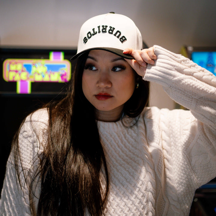 burritos a-frame snapback hat