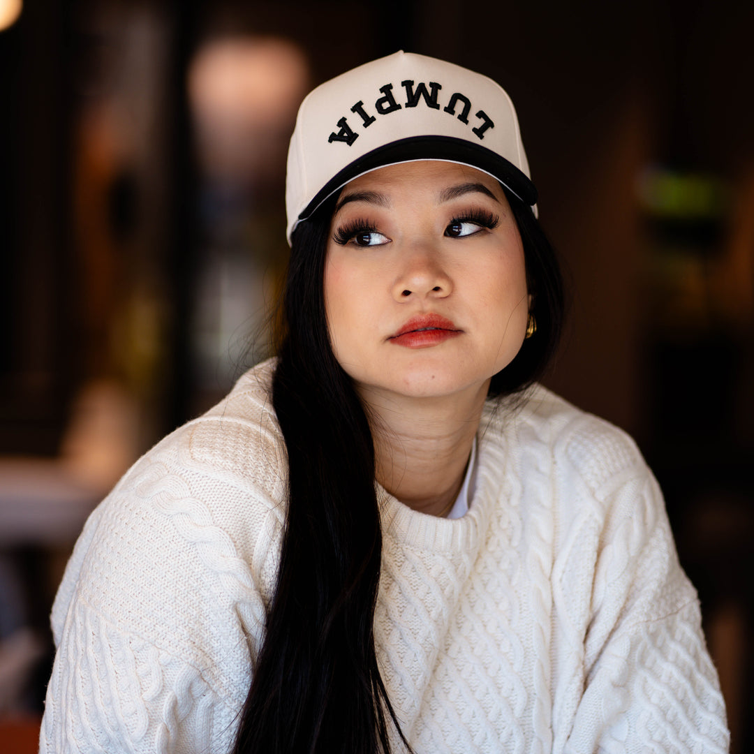 lumpia upside down snapback hat