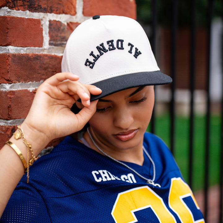 al dente upside down snapback hat