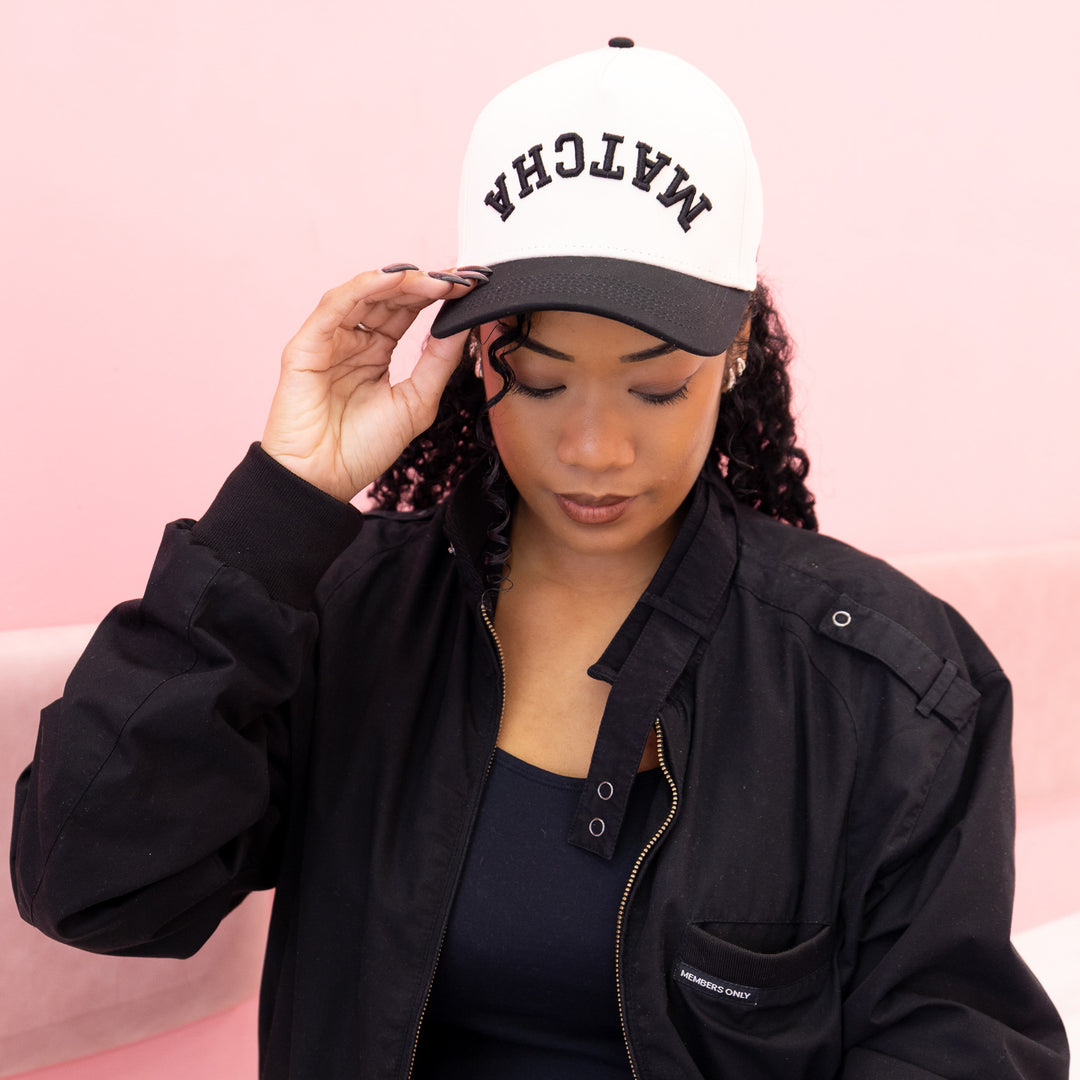 upside down matcha hat