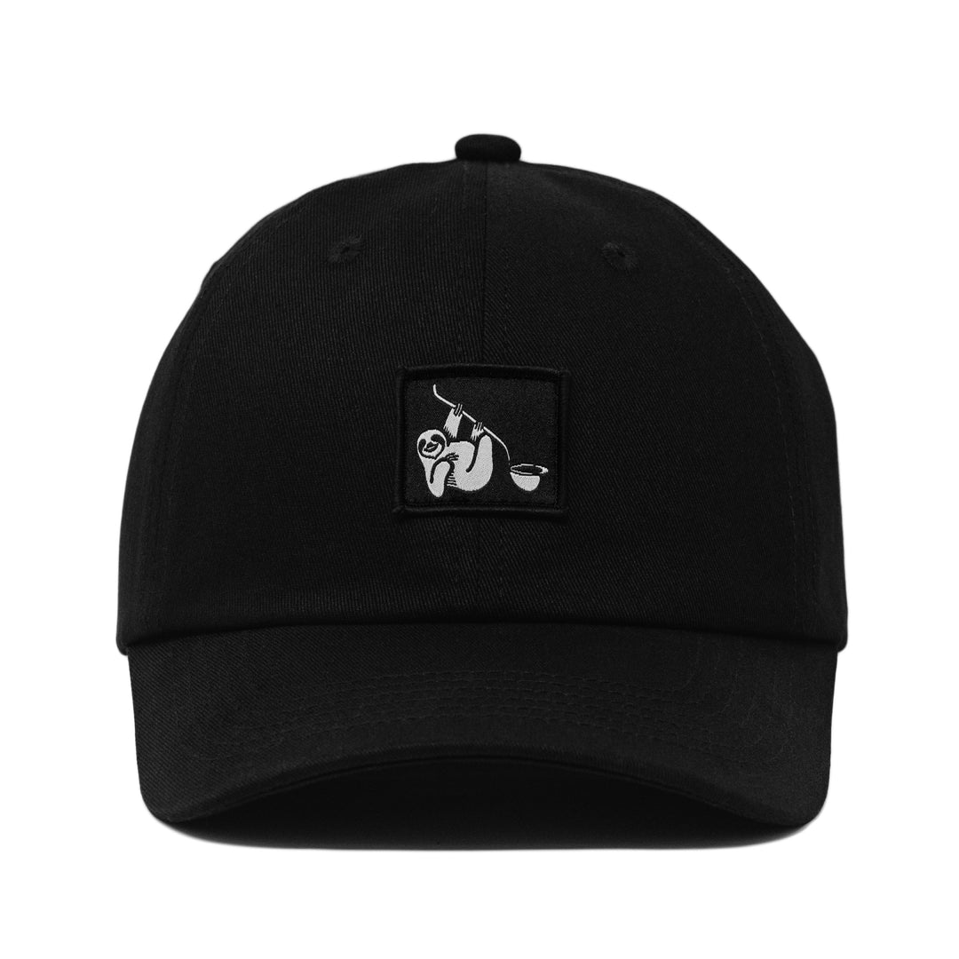 the hungry sloth dad hat