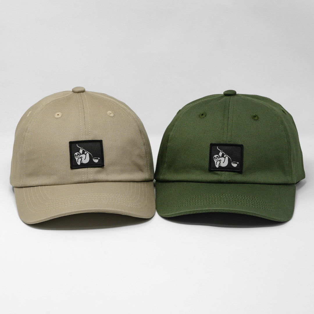 the hungry sloth dad hats