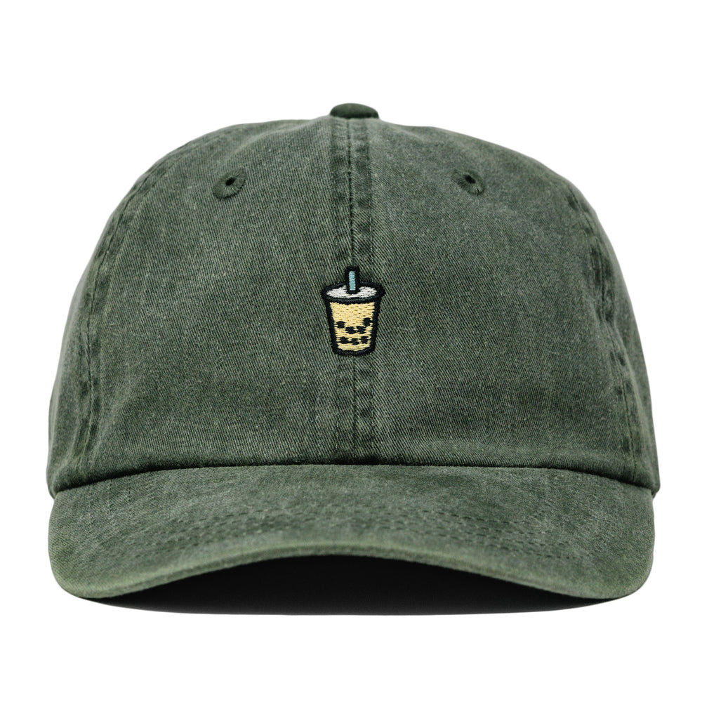 boba milk tea hat