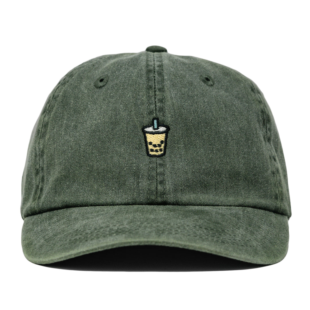 boba milk tea hat