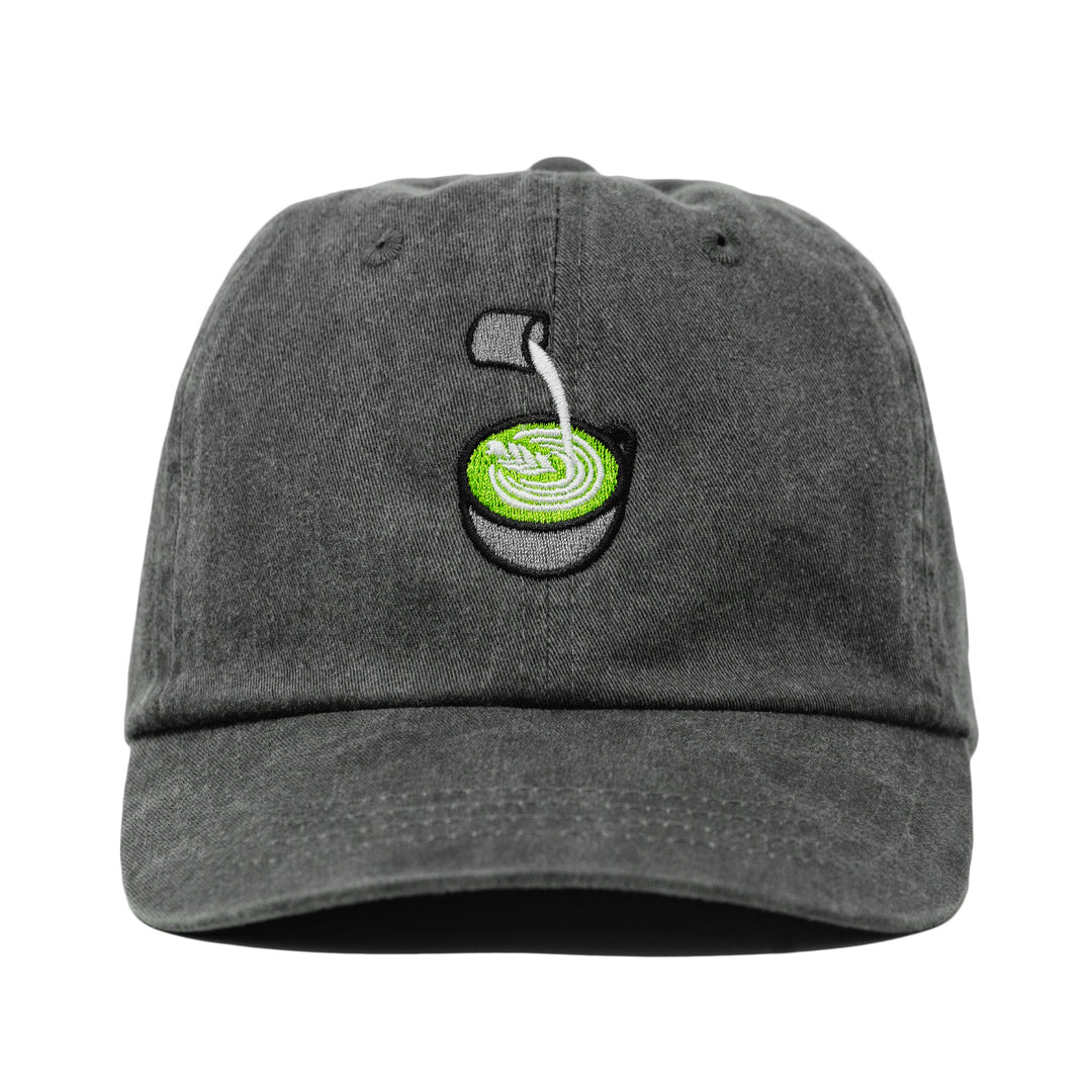 matcha latte dad hat