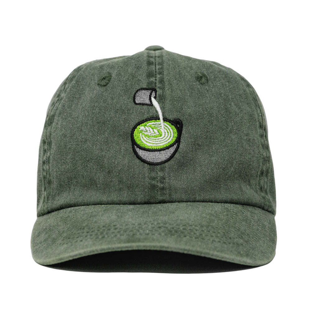 matcha latte hat