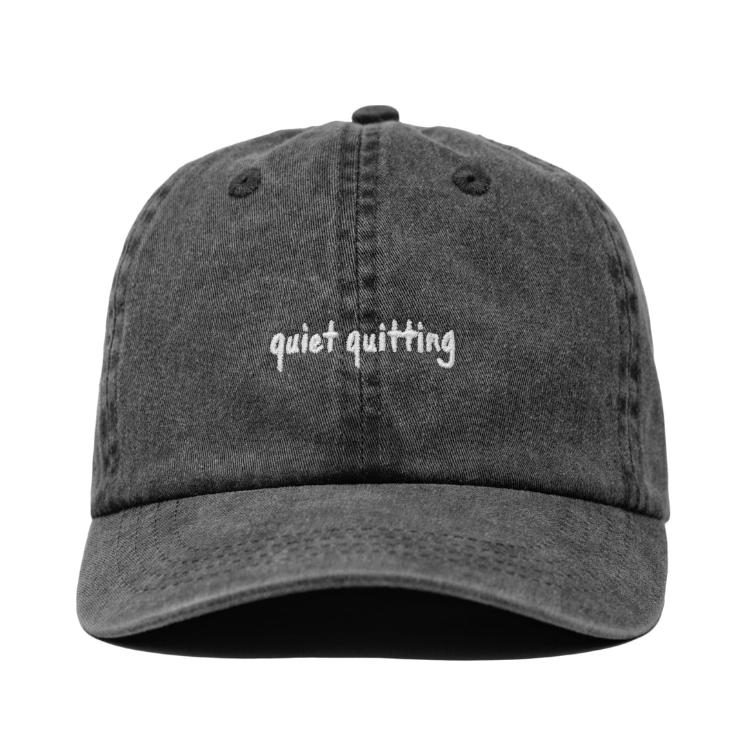quiet quitting dad cap