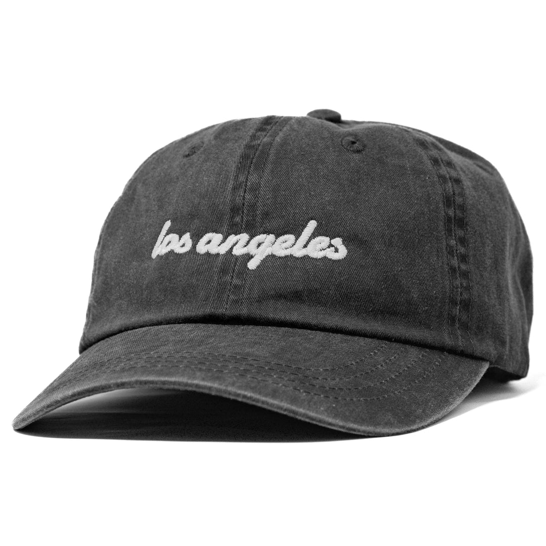 Black cap with 'Los Angeles' embroidery