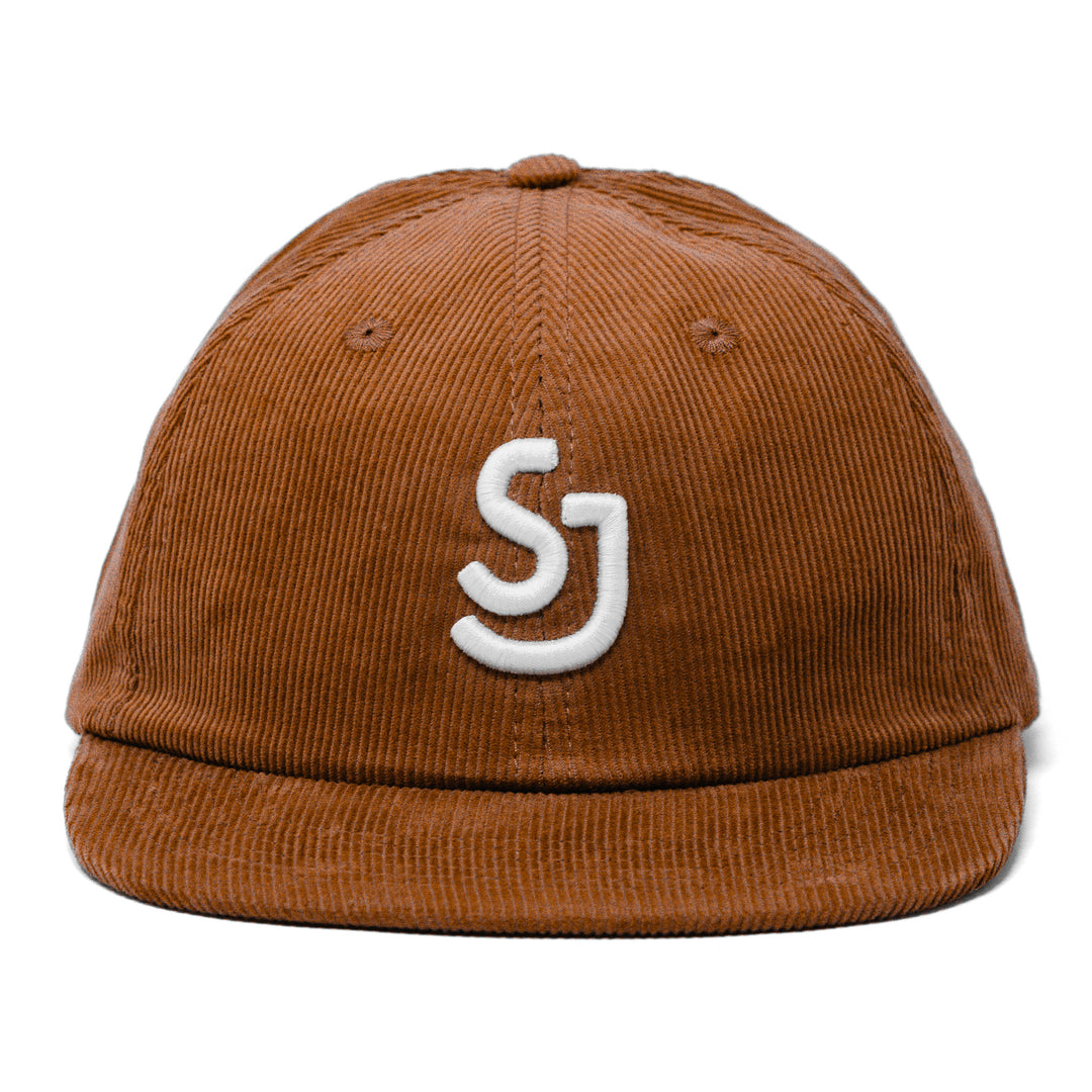 sj san jose corduroy snapback hat