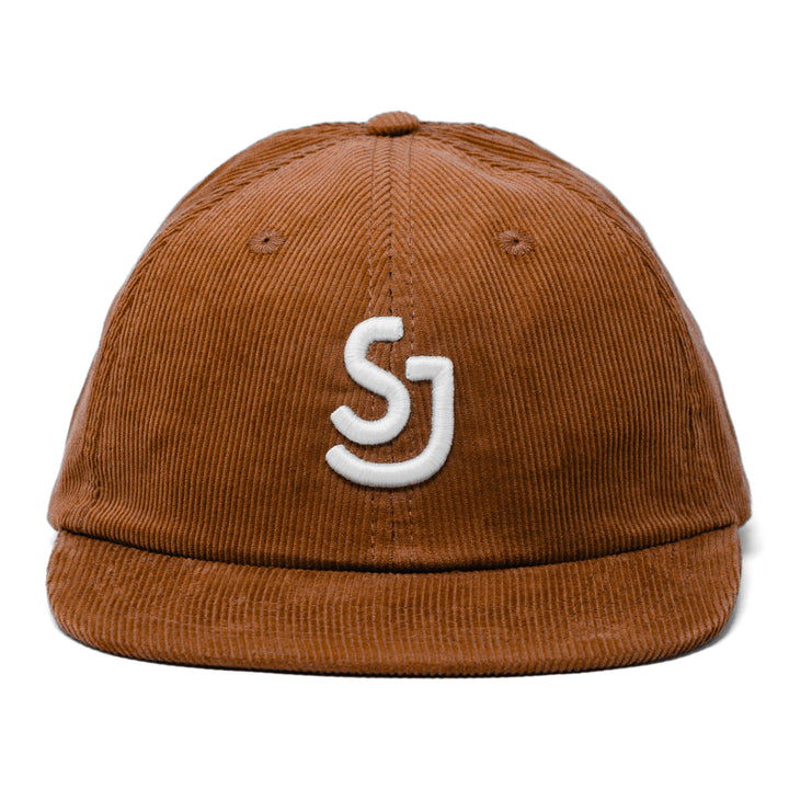sj san jose corduroy snapback hat