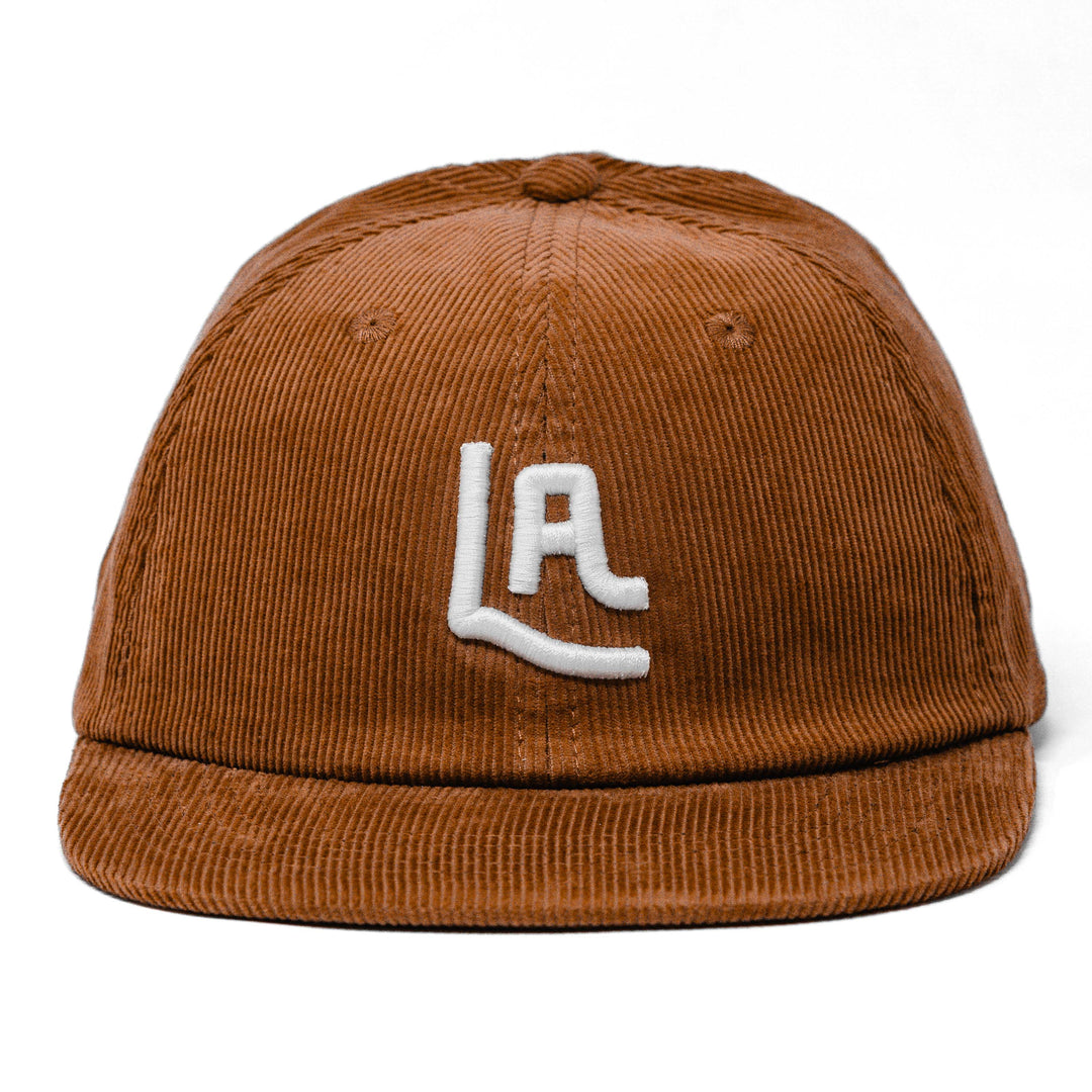 la los angeles, california corduroy snapback hat