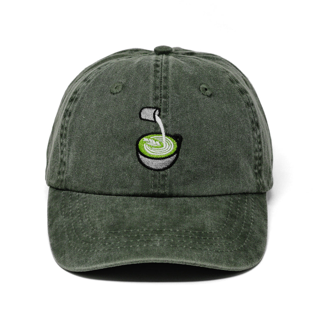 matcha latte hat