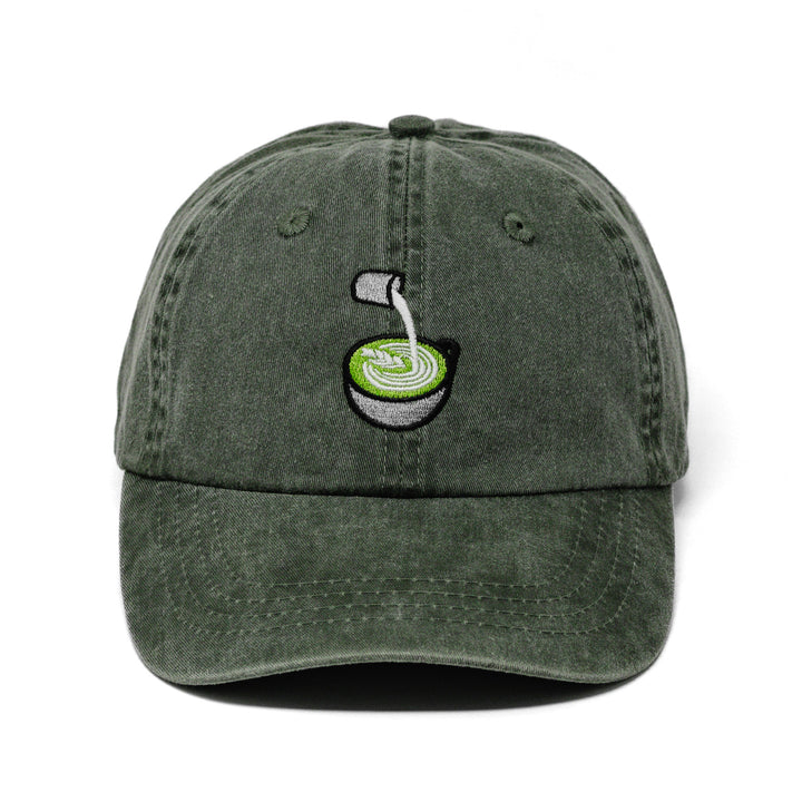matcha latte hat