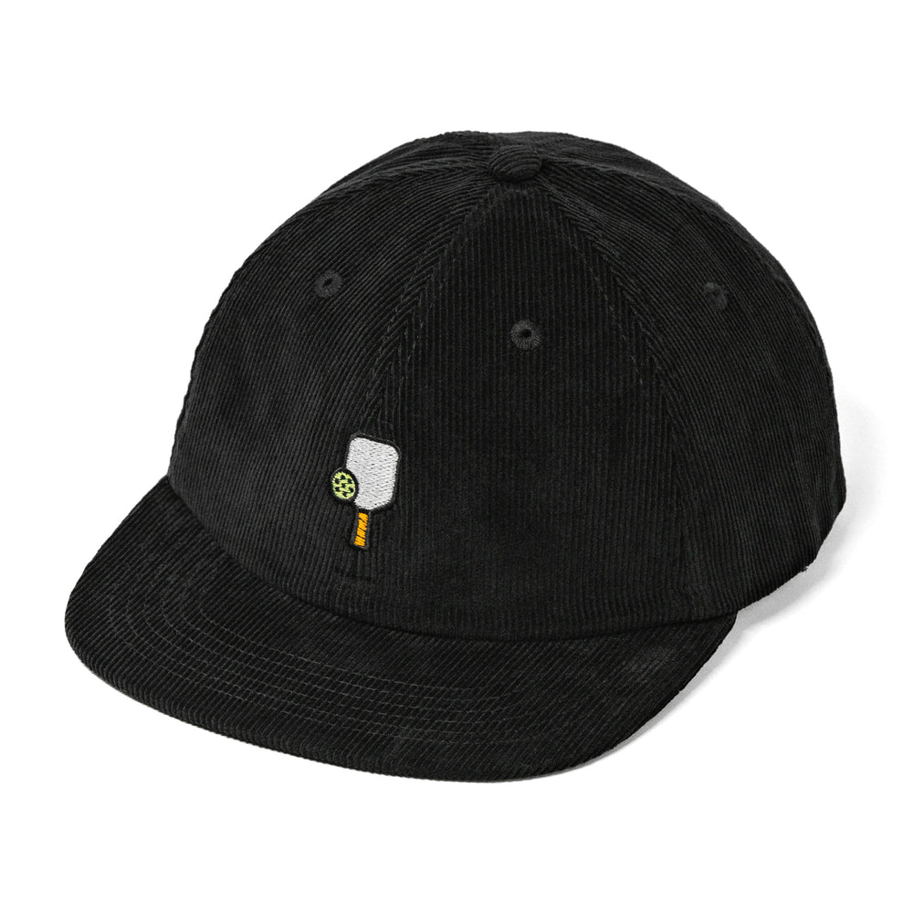 pickleball corduroy snapback hat
