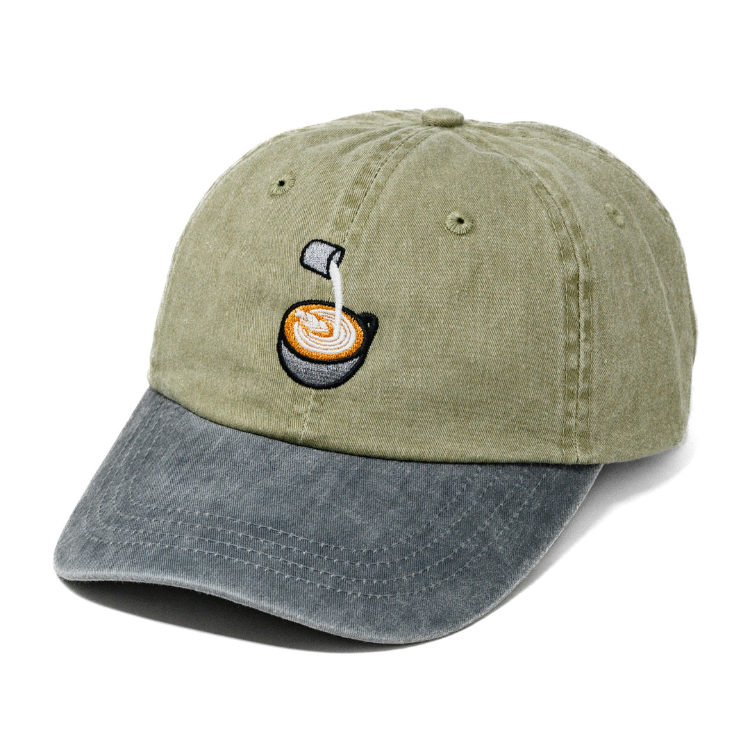 latte art hat