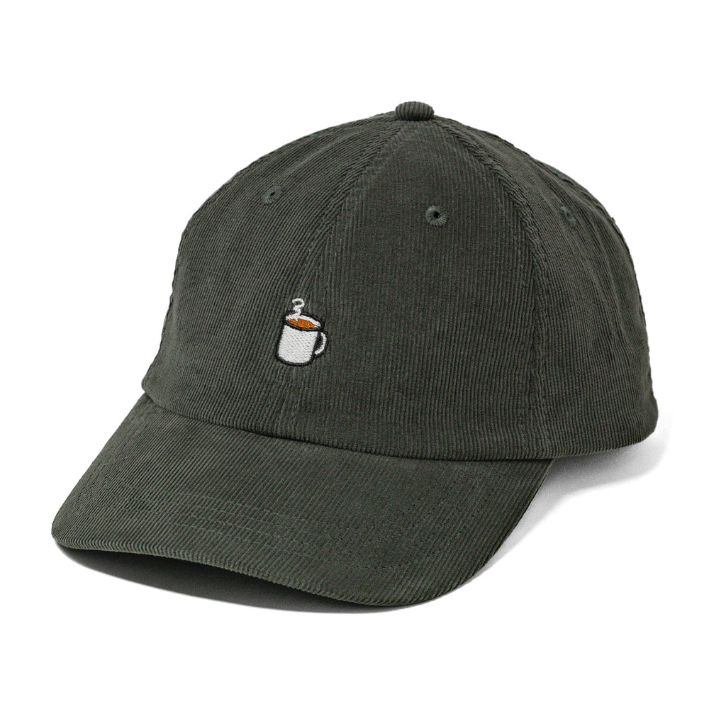 coffee corduroy hat