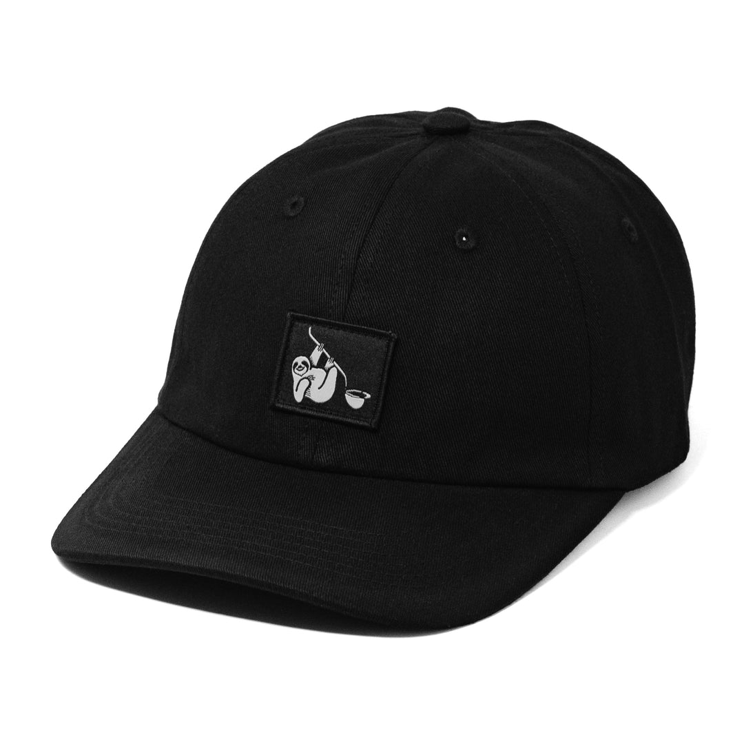 the hungry sloth dad hat