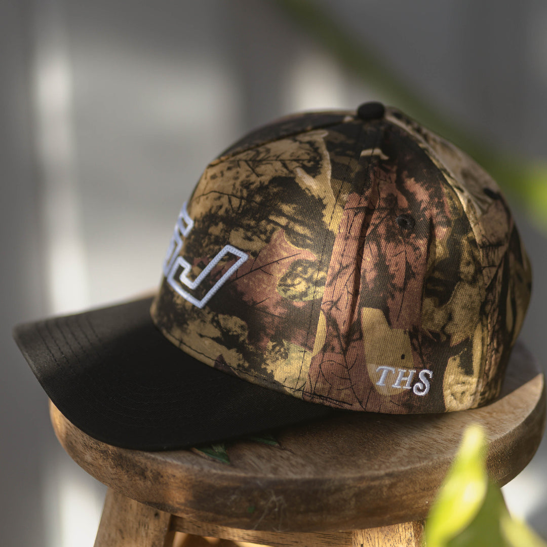 san jose the hungry sloth camo snapback hat