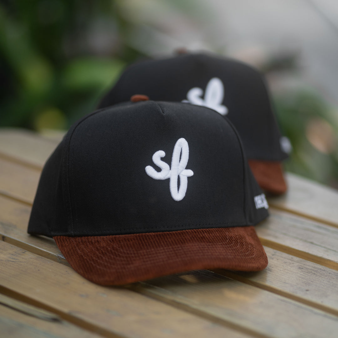 sf san francisco cursive snapback hat
