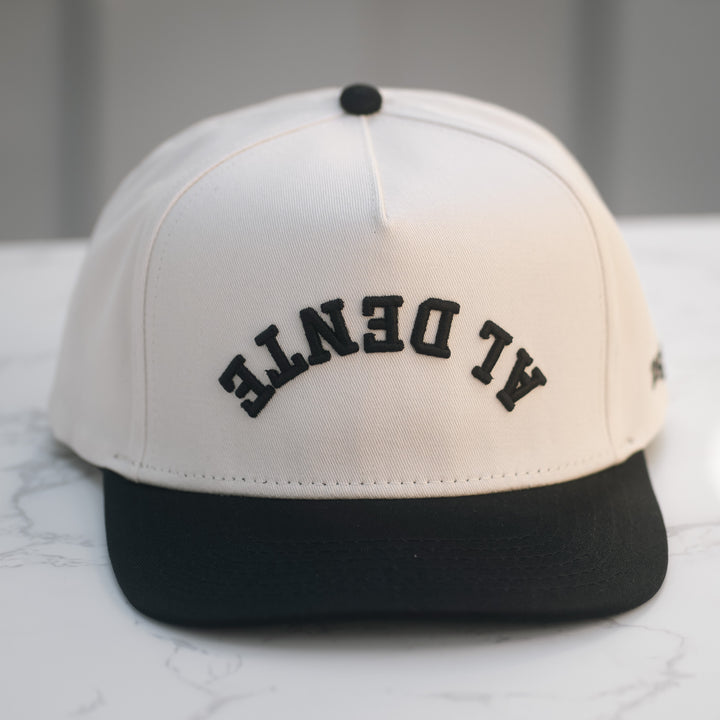 al dente upside down snapback hat