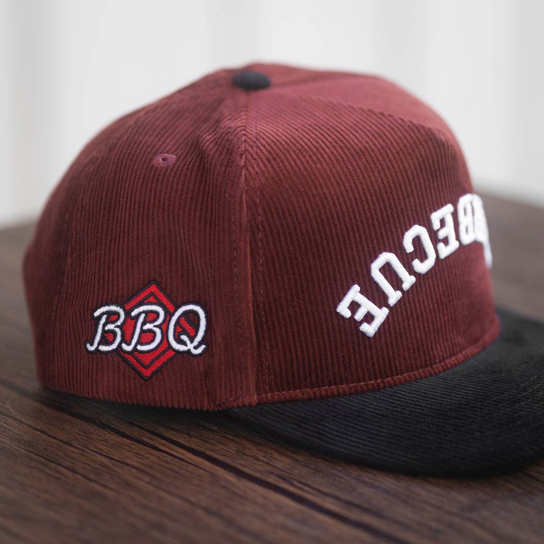 bbq snapback hat