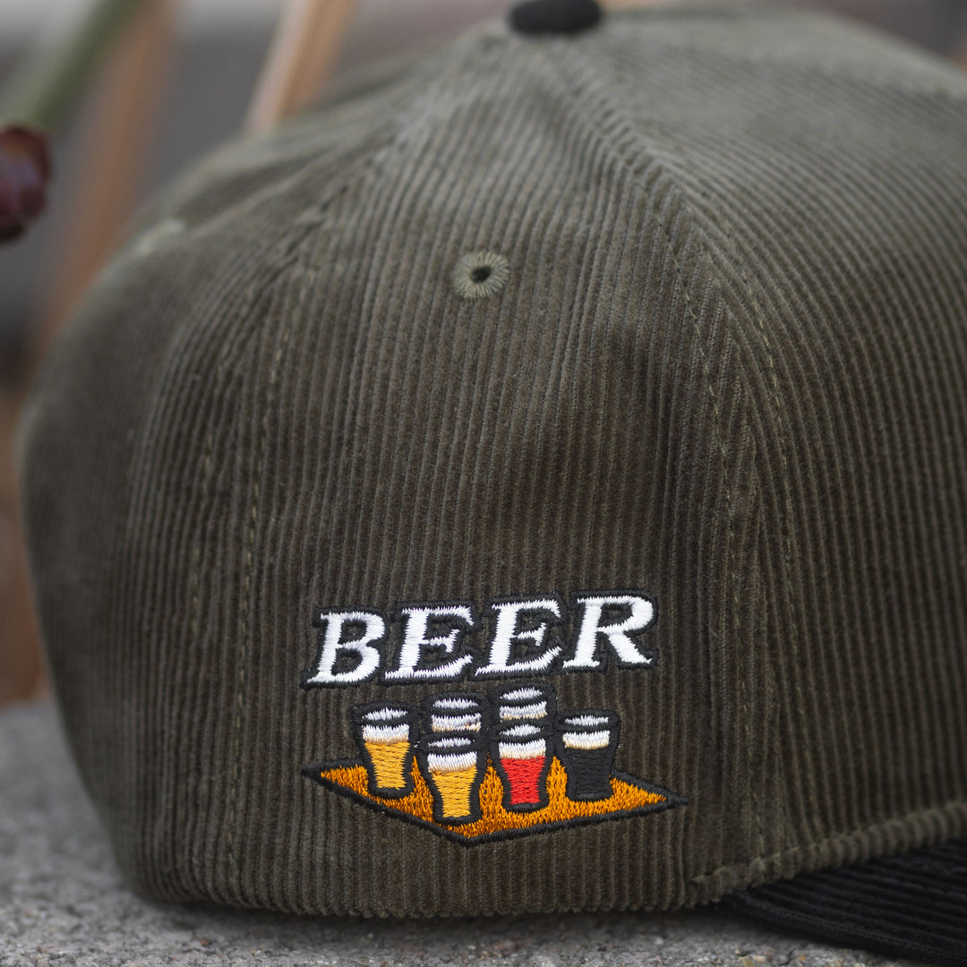 beer snapback hat