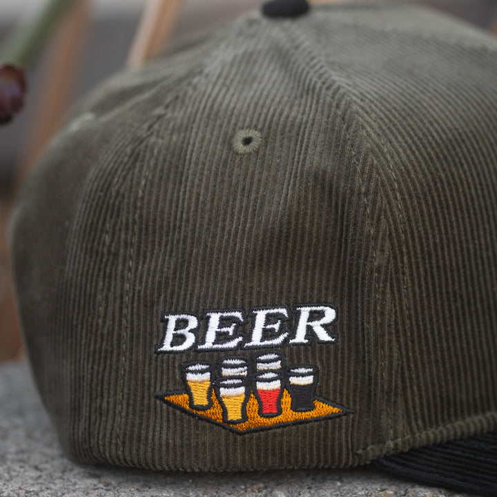 beer snapback hat