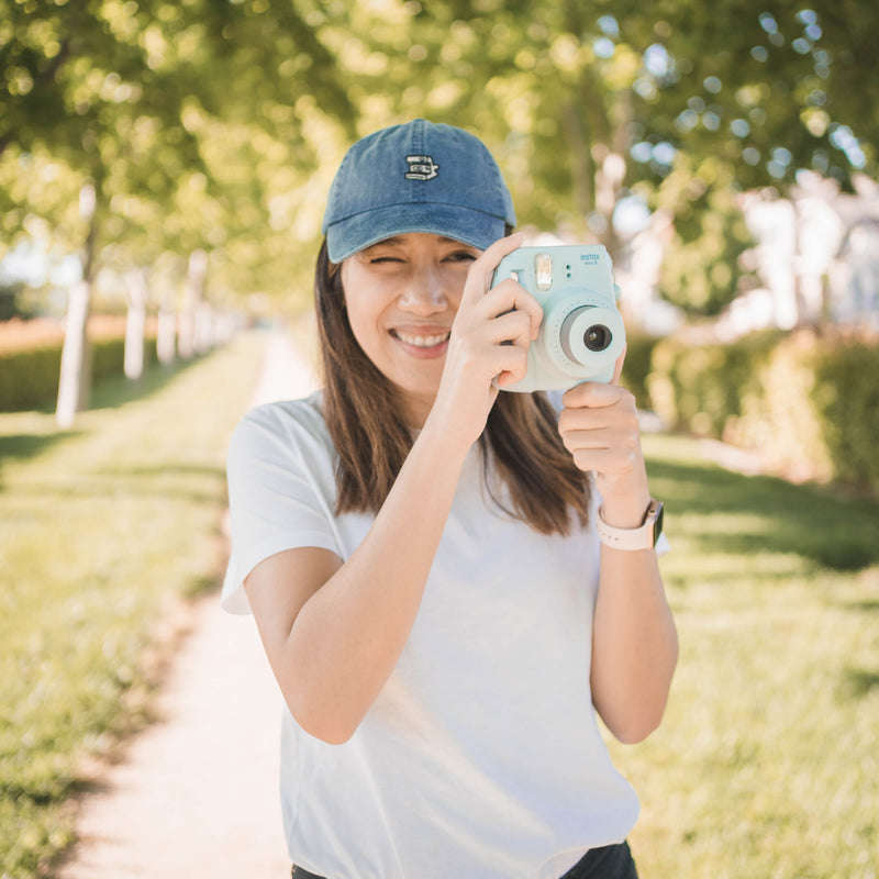 vintage camera dad hat