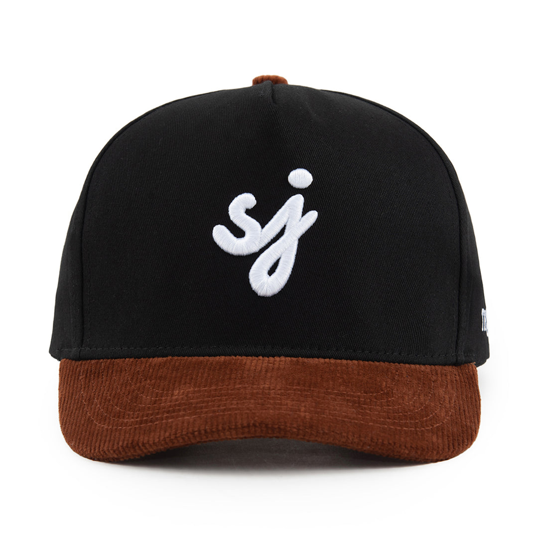 san jose cursive snapback hat