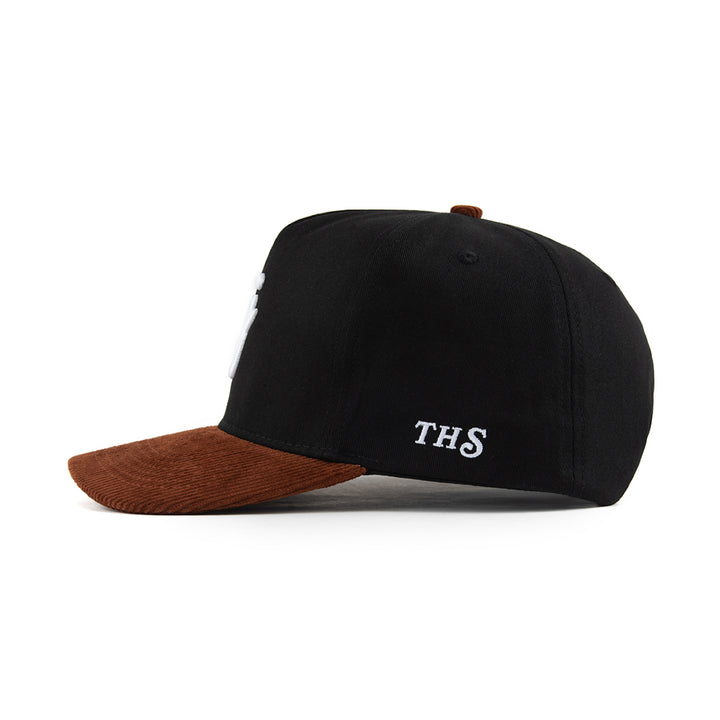 the hungry sloth black and brown hat
