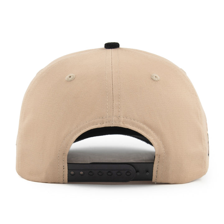 khaki snapback hat