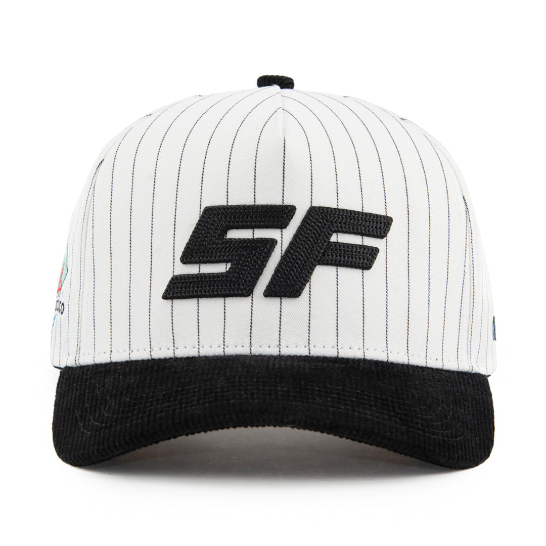 sf san francisco pinstripe hat