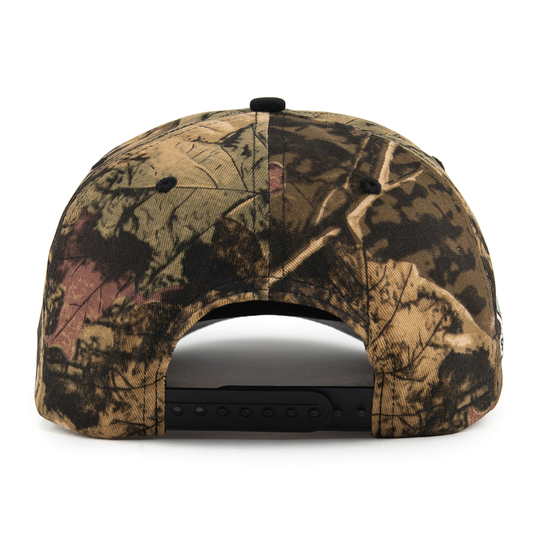 tree camo snapback hat