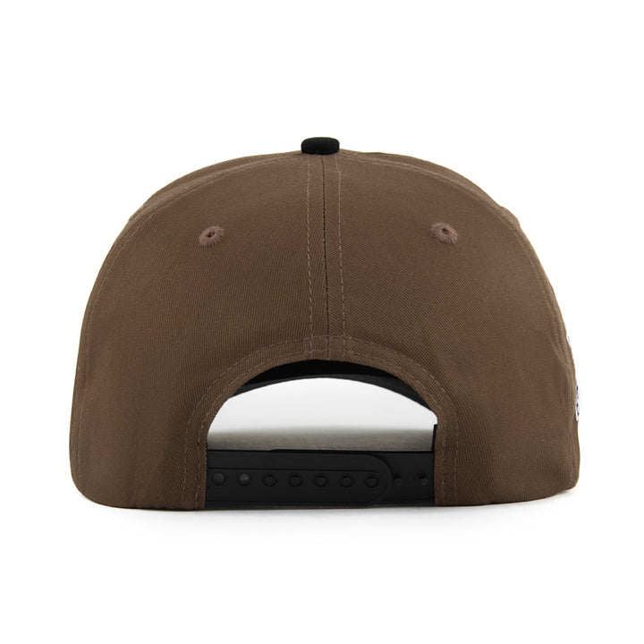 brown snapback hat