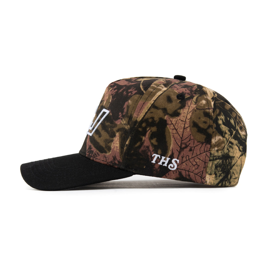 san jose snapback hat with the hungry sloth logo on the side