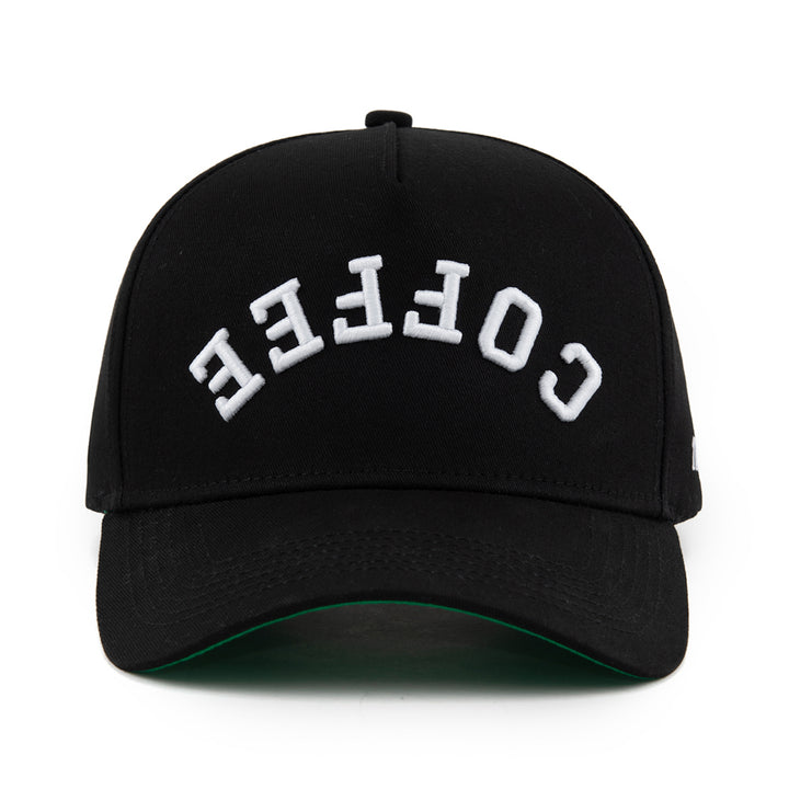 coffee upside down snapback hat