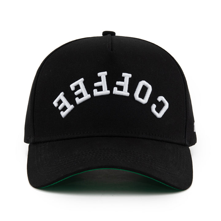 coffee upside down snapback hat