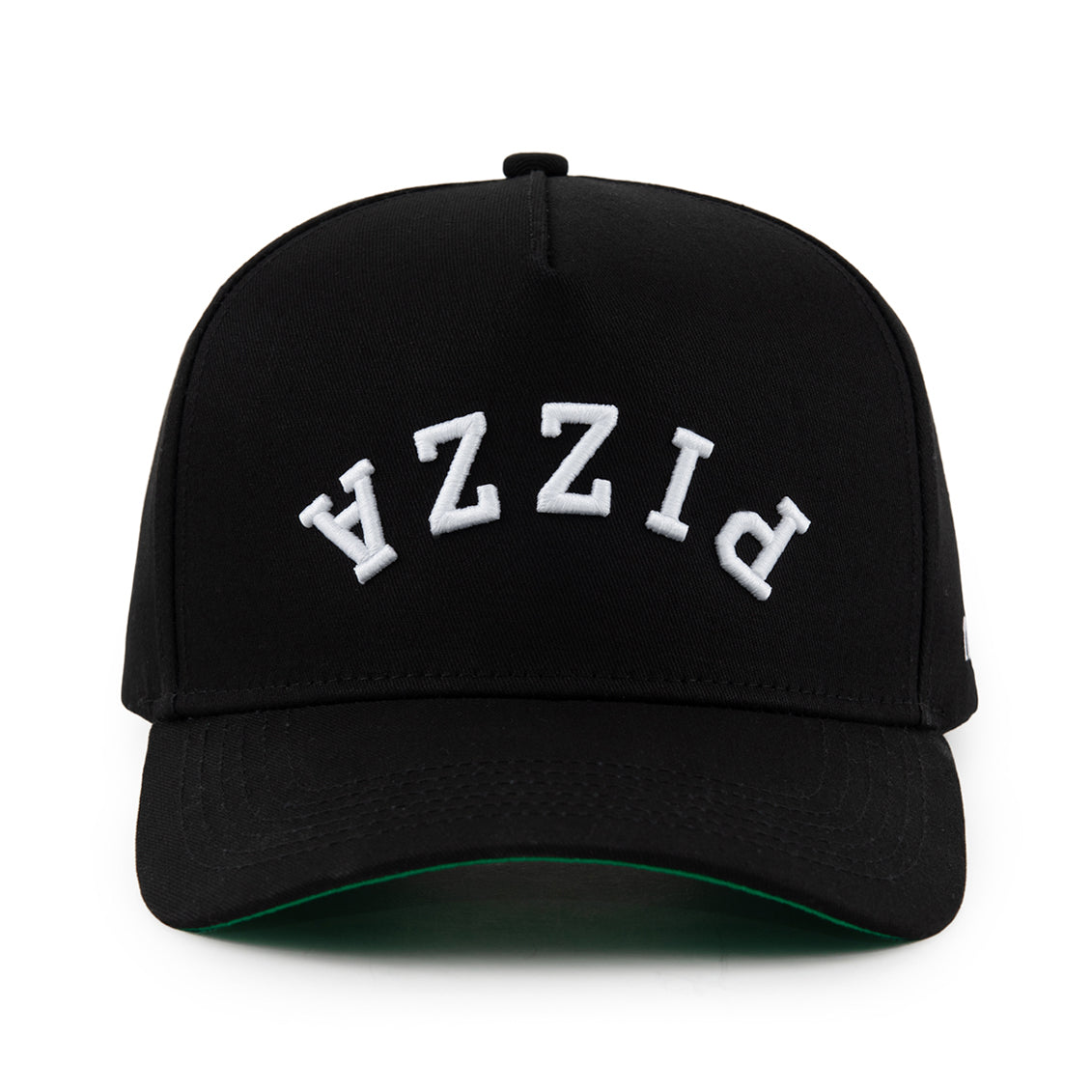 Pizza Upside Down A-Frame Snapback Hat (Black) – The Hungry Sloth