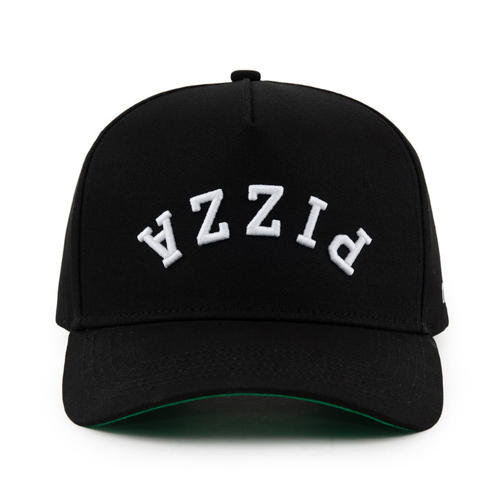 pizza upside down snapback hat