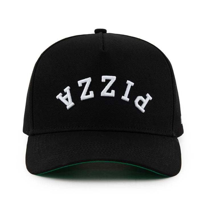 pizza upside down snapback hat