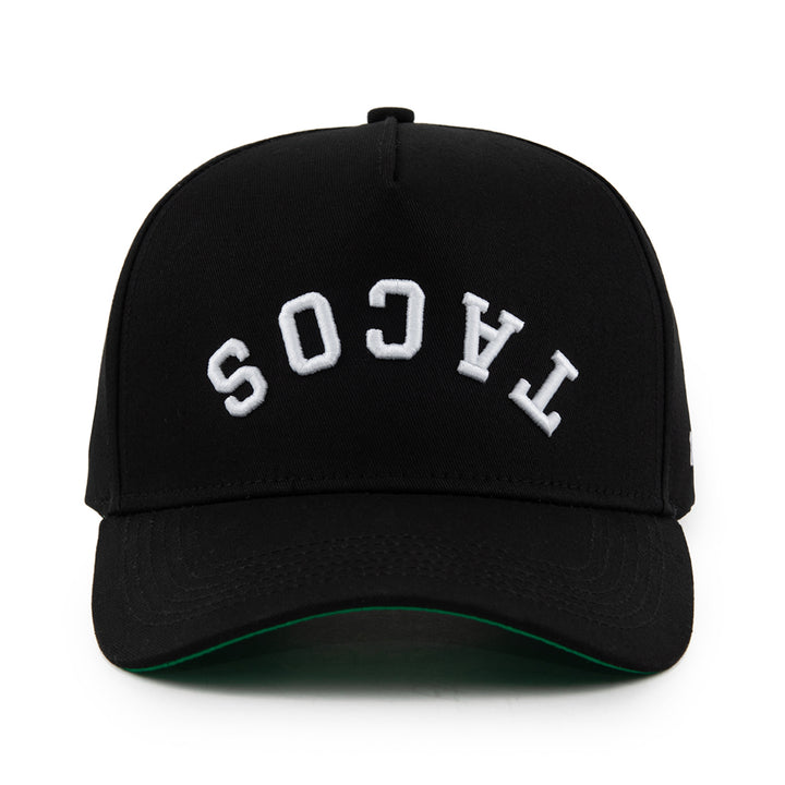 tacos upside down snapback hat
