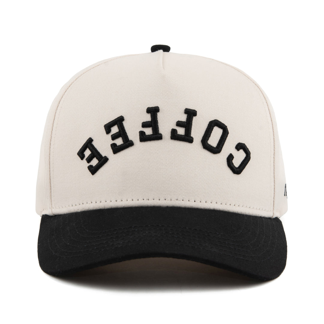 coffee upside down snapback hat